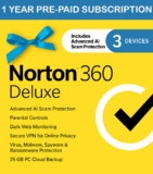 Norton 360 Deluxe 3 devices / 1 Year